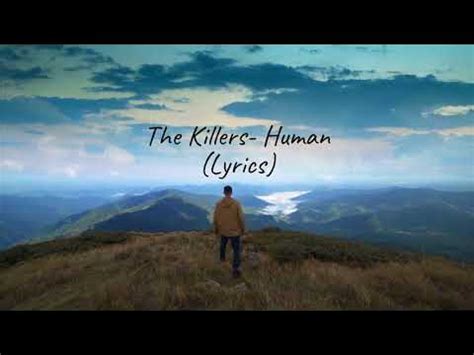 the killers human lyrics