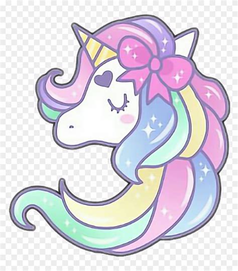 Unicorn Kawaii Cute Rainbow Clipart Draw Thevirtual SexiezPicz Web Porn