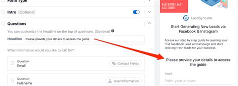 How To Run A Facebook Lead Ad Campaign Leadsync