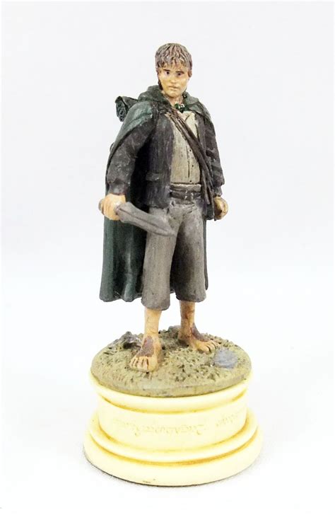 The Lord Of The Rings Eaglemoss Chess Set N°1 Sam White Pawn