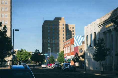 Building In Street City Of Waco Texas Usa Editorial Stock Photo