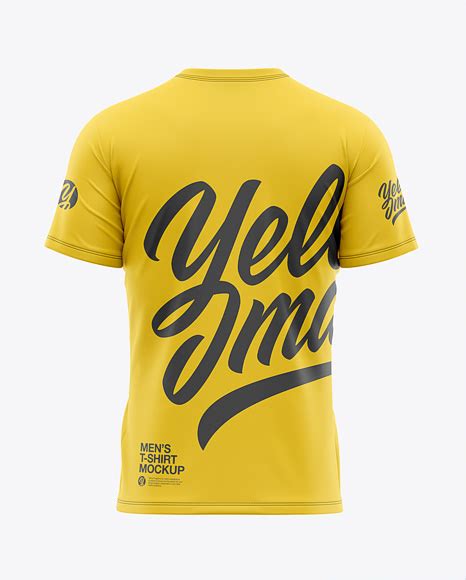 Download Download Mens Loose Fit Graphic T Shirt Back View Yellowimages