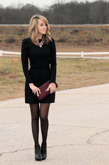 25 Affordable How To Wear Tights With Dresses My Habits