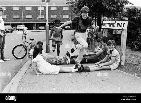 1980s Children Playing Hi Res Stock Photography And Images Alamy