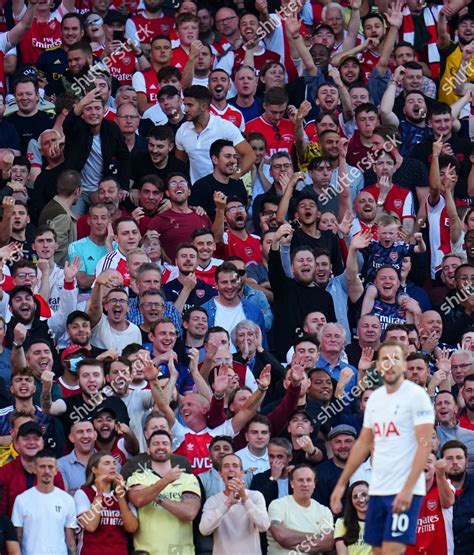 Arsenal Fan React After Harry Kane Editorial Stock Photo Stock Image