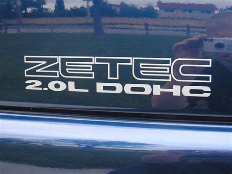 2 Zetec 20l Dohc Emblem Decalos 1997 2002 Ford Escort Zx2 97 02