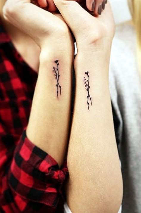 45 Matching Sister Tattoo Designs To Get Your Feelings