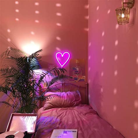 Something Special ♡ Pink Bedroom Design Neon Bedroom Room Ideas Bedroom Dream Bedroom