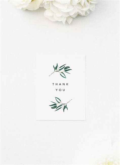 Hello i recently came upon your site through search and i happen to see several elements that did not make much sense. Simple Elegant Eucalyptus Wedding Thank You Cards