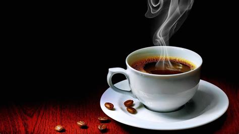 Cup Of Hot Black Coffee Wallpaper Lovely Cup Of Coffee With Smoke 1920x1080 Download Hd