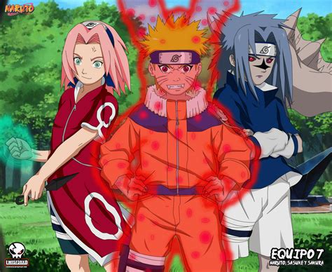 Equipo 7 Naruto Sasuke Y Sakura By Lwisf3rxd On Deviantart