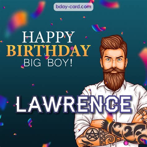 Birthday Images For Lawrence 💐 — Free Happy Bday Pictures And Photos