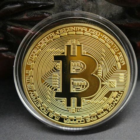 While there were indeed physical bitcoins in the early days that had wallet public/private keys on them, that market has pretty much. Gold Bitcoin Commemorative Round Collectors Coin Bit Coin is Gold Plated SLP8 | eBay