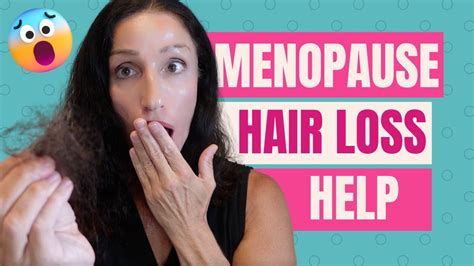 Menopause Hair Loss Why It Happens And How To Stop It YouTube