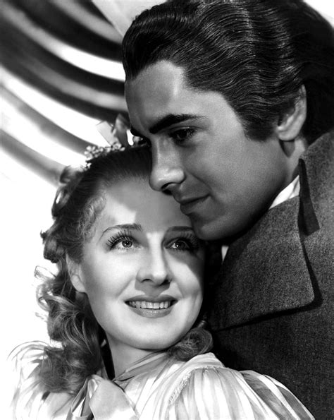 tyrone power and norma shearer in marie antoinette 1938 tyrone power old hollywood stars