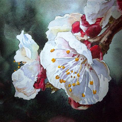 Blossoms Painting By Irina Sztukowski Fine Art America