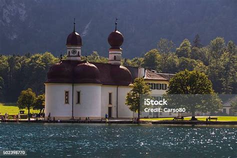 St Bartholomews Church At Koenigssee Lake Near Berchtesgaden Germany