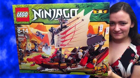 Lego Destinys Bounty 9446 Ninjago Ship Review Brickqueen Youtube