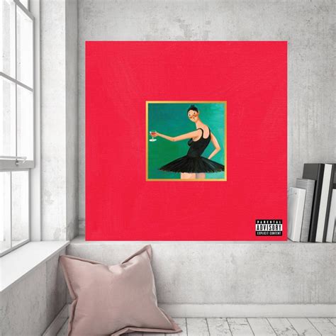 Virgil Abloh Album Covers My Beautiful Dark Twisted Fantasy Etsy