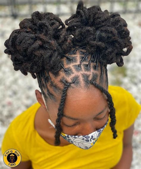 How To Get Shiny Natural Hair A Drop Of Black In 2021 Short Locs