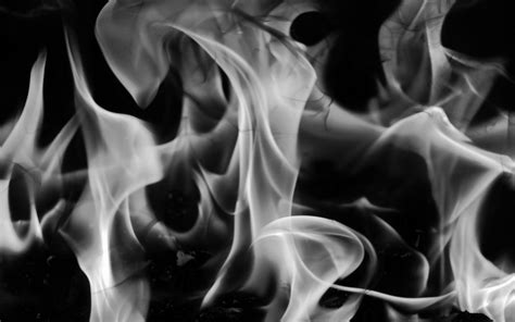 Grey Fire Texture Black White Flame Blaze Danger Photo Texture X