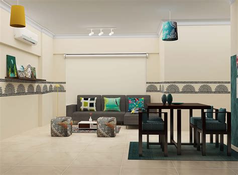 Wall painting & interior design (asian paints) pizz home colour combinations. Asian Paints show how you can incorporate folk art into ...