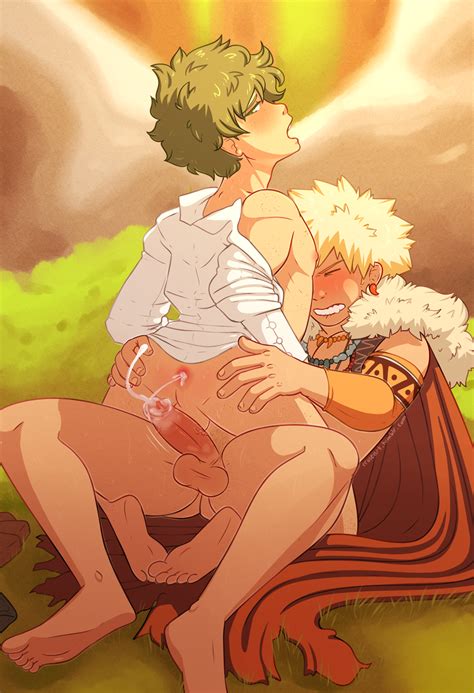 Bakudeku Kiss Fan Art