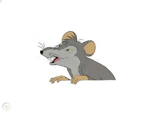 The charlotte's web study guide contains a biography of e.b. CHARLOTTES WEB Templeton Rat ORIGINAL ANIMATION CEL ...