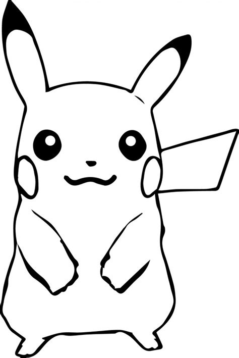 Coloriage Pokemon Pikachu 65 Dessin Gratuit à Imprimer