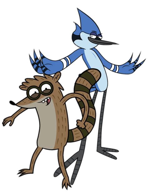 Check Out This Transparent Regular Show Mordecai And Rigby Png Image