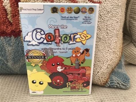 Preschool Prep Dvd Meet The Colors Ebay
