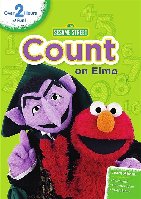 Sesame Street Count On Elmo Region 1 Uk Dvd And Blu Ray