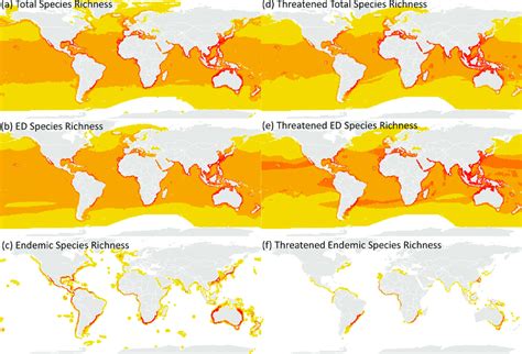Global Biodiversity Patterns For Three Measures Of Species Richness At