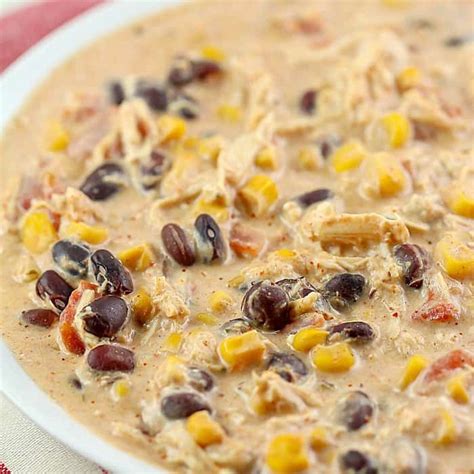 Fresh parmesan cheese to top it off with. Easy Crock Pot Cream Cheese Chicken Chili - Yummy Healthy Easy