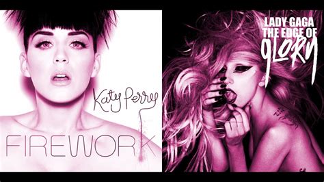 Mashup Katy Perry Vs Lady Gaga The Firework Of Glory Youtube
