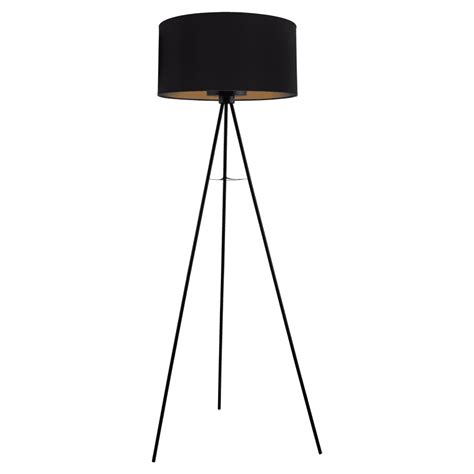 Eglo 95541 Fondachelli Floor Lamp With Black And Copper Shade