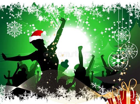 Christmas Party Background Stock Vector Illustration Of Painting 7262464