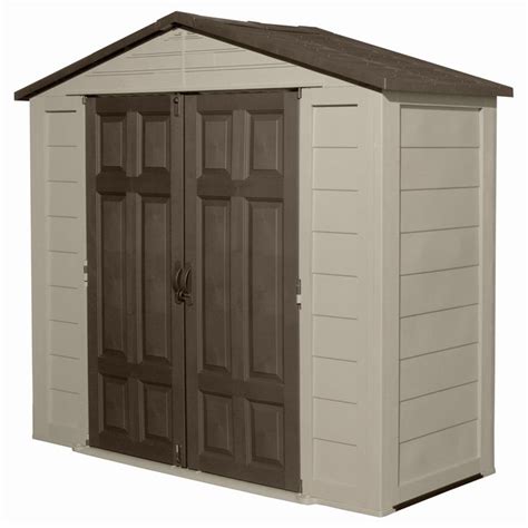 Check out our selection of outdoor storage sheds, garden sheds, and lawn sheds for convenient backyard storage. Suncast 8-ft x 3-ft Gable Storage Shed | Lowe's Canada | Renovation hardware, Shed, Storage shed