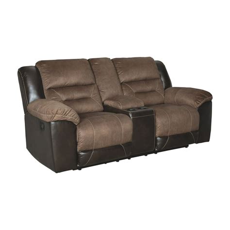 Signature Design By Ashley Earhart Double Reclining Loveseat With