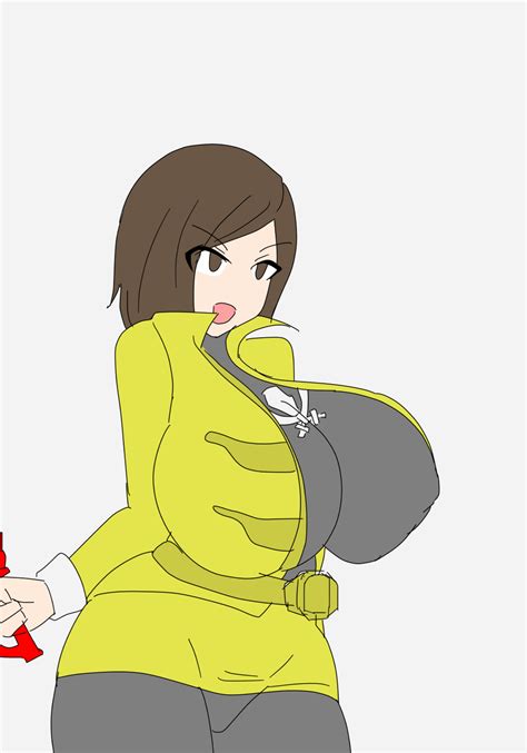Rule 34 Gokai Yellow Kaizoku Sentai Gokaiger Large Breasts Luka