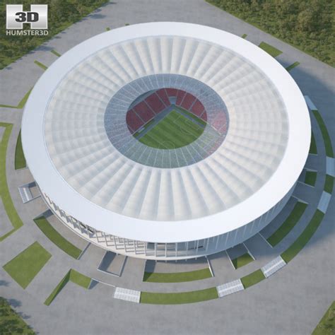 Estádio Nacional De Brasília Mané Garrincha Modelo 3d Arquitectura No