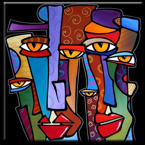 26 Pop Art Abstract Face Painting 