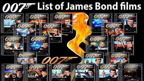 James Bond 21 Interesting Facts List Of All James Bond Movies Youtube