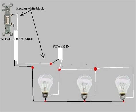 ️wiring Lights In Parallel With One Switch Diagram Free Download