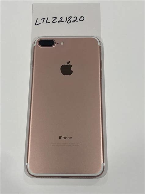 Apple Iphone 7 Plus T Mobile Rose Gold 32gb A1784 Ltlz21820 Swappa