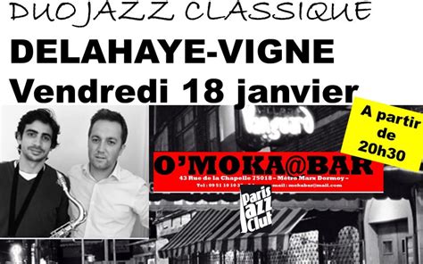 Jazz Avec Remy Delahaye Vignes Piano Sax Vendredi 18 Janvier 2019
