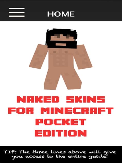 Naked Skins For Minecraft Pocket Edition By Visionary Media Group Llc