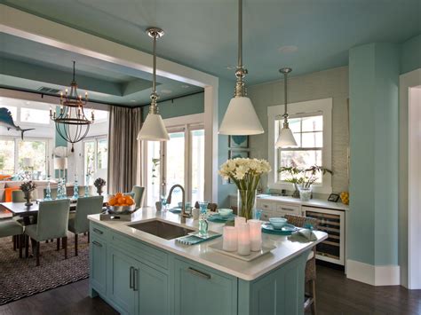 Painting kitchen cabinets is a perfect way to update and modernize your kitchen. Coastal Kitchen Photos | HGTV