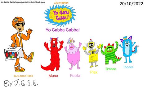 Yo Gabba Gabba By Joaogabyel On Deviantart