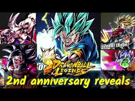 The animated film tells the story of the adventures of songoku and his friends, who looking for dragon ball. 2ND ANNIVERSARY UNITS | DB LEGENDS - YouTube